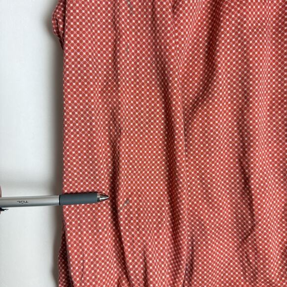 Designer Brand AVENUE 21 Button Sport‎ Shirt Rust Red Cotton MEN'S 2XL MSRP $145 - Picture 8 of 11